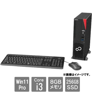 �x�m�� �o�����[ ESPRIMO FMVD6102NP [ESPRIMO D7015/TX (Core i3-13100 8GB SSD256GB SM Win11Pro64)]