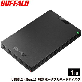 バッファロー MiniStation HD-PCGU3-Aシリーズ [USB3.1(Gen.1)対応 ポータブルHDD ブラック/ホワイト /500GB/1TB/2B]