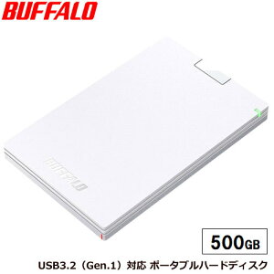 �o�b�t�@���[ MiniStation HD-PCGU3-A�V���[�Y [USB3.1(Gen.1)�Ή� �|�[�^�u��HDD �u���b�N/�z���C�g /500GB/1TB/2B]