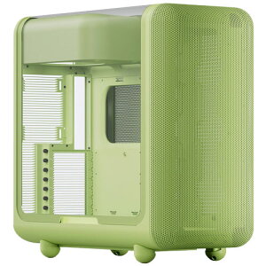 HYTE X50 Matcha Milk [E-ATX ���E���h�f�U�C��PC�P�[�X �ȖʃK���X �O���[��]