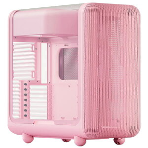 HYTE X50 Strawberry Milk [E-ATX ���E���h�f�U�C��PC�P�[�X �ȖʃK���X �s���N]