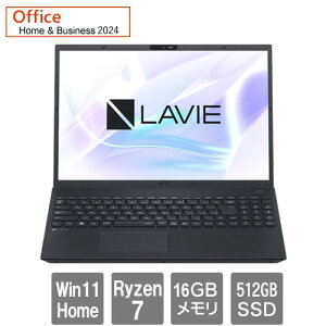 NEC PC-SE27BBCD3-D[LAVIE Smart N16 SE27B(Ryzen7 7735U 16GB SSD512 16 DSM W11H 365Per(24M)H&B BK)]