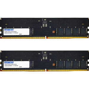 �A�h�e�b�N ADS5600D-32GW [32GB×2���g DDR5-5600 (PC5-44800) Unbuffered DIMM 288pin]