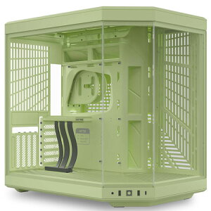 HYTE Y70 Matcha Milk [PC�P�[�X �s���[���X���p�m���}�K���X �f���A���`�����o�[�݌v �����~���N]