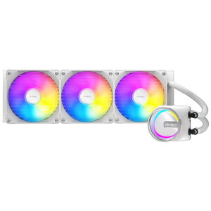 ANTEC Skeleton 360 ARGB White [360mm�T�C�Y���W�G�[�^�̗p�I�[���C����������CPU�N�[���[ �z���C�g]
