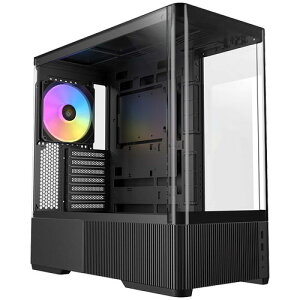 ANTEC ATX �~�h���^���[�P�[�X C6 Curve ARGB �s���[���X �w�ʃR�l�N�^�Ή� 3×ARGB�t�@������ �u���b�N