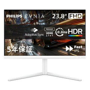 �t�B���b�v�X�i�f�B�X�v���C�jEVNIA 24M2N3201P/11 [260Hz �Q�[�~���O�f�B�X�v���C 23.8�^/1920×1080/HDMI�ADP/�z���C�g]