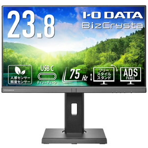 �t���f�B�X�v���C �A�C�E�I�[�E�f�[�^ LCD-BC241DB-F/UE [USB Type-C���ځ��t���[�X�^�C���X�^���h�̗p23.8�^���C�h�t���f�B�X�v���C]