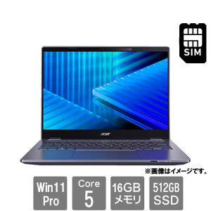 �G�C�T�[ TMP414-53-G2-H56Y/SM [TravelMate P4 (Core 5-120U 16GB SSD512GB 14 Win11Pro 10GB30��SIMO(10GB/30day)]