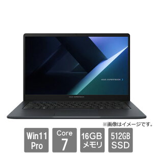 ASUS B1403CVA-S65482X[ExpertBook B1(Core 7 150U 16GB SSD512GB Win11Pro 14.0 �w��F�ؑΉ�)]