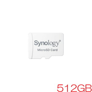 Synology MSD01-512G [512GB MSD01�V���[�Y �Ď��J�������� microSDXC�J�[�h SDA 6.1 / V30 / U3 / A2 6�N�ۏ�]