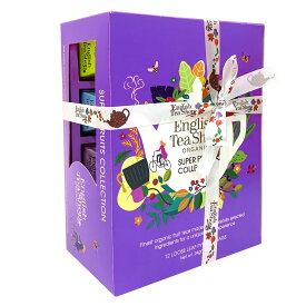 【公式】スーパーフルーツティー プリズム 6種アソート (12袋入り) / ハーブティー フルーツティー フレーバーティー オーガニック ギフト 有機JAS ギフト English Tea Shop ( イングリッシュティーショップ )