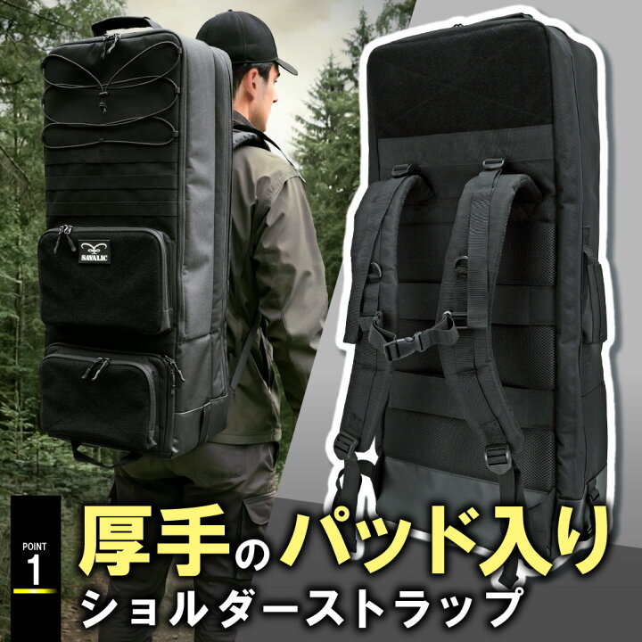 楽天市場】【 カメラバッグの機能を活かした ガンバッグ 】 サバイバル 