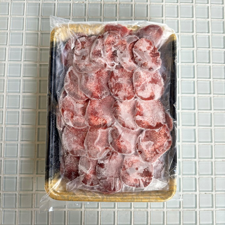 楽天市場】[どれでも5品で送料無料] 牛タン 3mm厚 500g【動画あり】3 