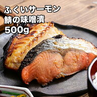 [どれでも5品で送料無料] 鯖 鮭 味噌漬け 2種 セット 500g【動画あり】国産 ふくいサーモン 福井サーモン…