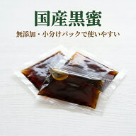 国産 無添加 黒蜜 750g 約55食 黒砂糖100% くろみつ 個包装 小分けパック 常温保存 アイス ヨーグルト か…