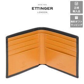 【ETTINGER社正規輸入代理店メーカー保証有】BH030 二つ折り札入れ ブライドルレザーBRIDLE BILLFOLD 6C/C