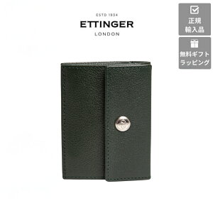 �yETTINGER�А��K�A���㗝�X���[�J�[�ۏؗL�zCP2180 �O�܂���z �R�C���|�P�b�g�t �S�[�g���U�[ 3FOLD WALLET with COIN PURSE