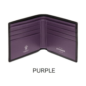 【ETTINGER社正規輸入代理店メーカー保証有】ST030 二つ折り財布 札入れ カーフレザー BILLFOLD 6C/C