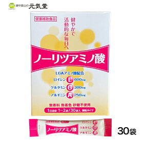 ノーリツアミノ酸 30袋入 常盤薬品工業 BCAA 必須アミノ酸　筋肉疲労 ロイシン グルタミン アルギニン LGAアミノ酸 贈り物 ギフト プレゼント