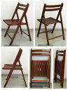 木製　折りたたみ椅子　木座ダークブラウン　4．1kg[NO.367Dブラウン]背もたれあり　チェアー