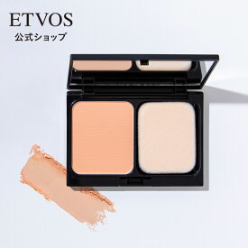 エトヴォス 公式( ETVOS ) ファンデーション パウダー プレストパウダー UV 日焼け止め ファンデ セミマット ノンケミカル 石けんオフ 敏感肌 紫外線 UVカット 「 タイムレスフォギーミネラルファンデーション 」 SPF50+ PA++++ 【30日間返品保証】