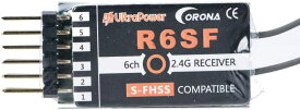 UltraPower Corona R6SF 6CH 受信機 【 S.BUS 2.4G S-FHSS フタバ 互換 】 (R6SF(6CH))