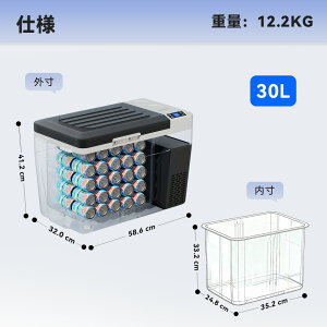 EUHOMY ԍڗ① 23L/30L |[^u① -20`10 }Ⓚ USBo̓|[g X}zȂǏ[d\ Œpt LEDɓ MAX/ECO[h 3WAYdΉ AC100V DC12V/24V ȃGl 42dBÉ Lv 