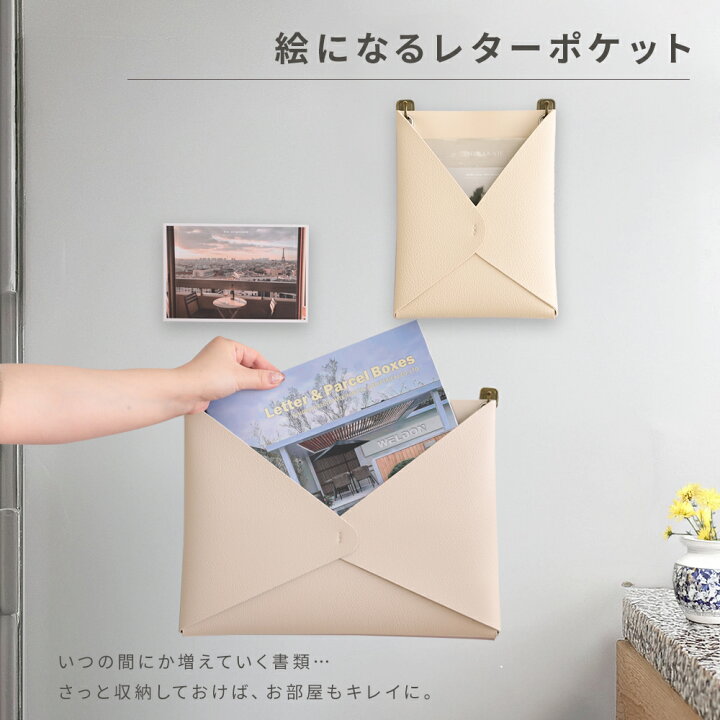 楽天市場】【クーポンで20％OFF】ウォールポケット レターポケット 