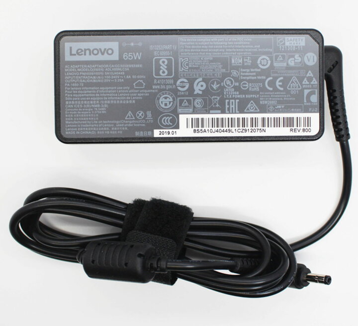 楽天市場】Lenovo 純正 65W ACアダプター 4X21K07721 20V 3.25A 