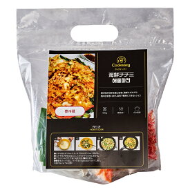 2～3人前 x1個【クックイージー】海鮮チヂミ ミールキット（370g）レシピ付き クール便 Cookeasy HACCPマーク取得済み 韓国食品 日本製造 自家 韓国料理