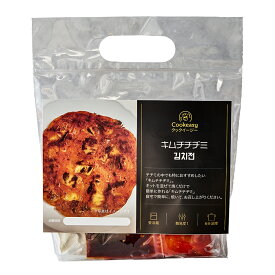 1人前 x 1個【クックイージー】キムチチヂミ ミールキット（340g）レシピ付き クール便 Cookeasy HACCPマーク取得済み 韓国食品 日本製造 自家 韓国料理