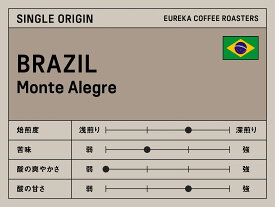 ＼20%OFFクーポン配布中／ ブラジル 500g×2 コーヒー豆 コーヒー豆 珈琲豆 コーヒー ブレンド 珈琲 焙煎 国産 産地直送 香り豊か 家庭用 業務用 ギフト 贈り物 エウレカコーヒー 送料無料 モンテアレグレ農園 美味しい 人気 カフェ