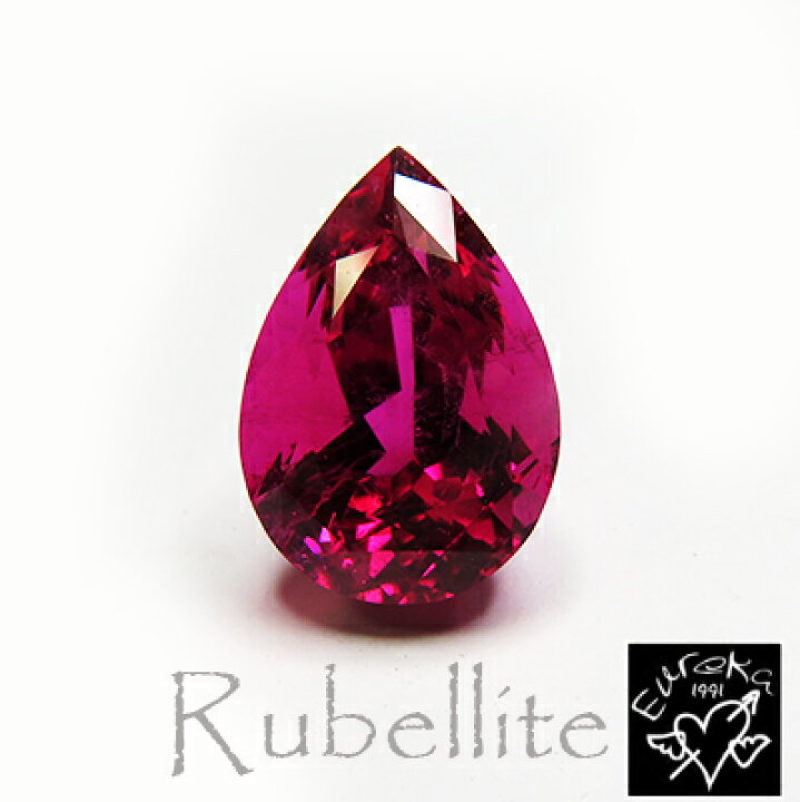 楽天市場】ルベライト ルース トルマリン 天然石 12.2ct 美しいレッド 