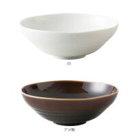 【在庫あり】『小田陶器 kushime 櫛目 17中鉢 白』【食器 日本製 皿 中鉢】