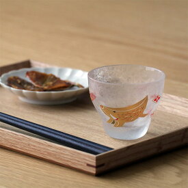 『アデリア めでた干支 盃 亥』【いのしし 食器 酒器 ガラス 硝子 贈り物 干支 めでた干支 日本製】
