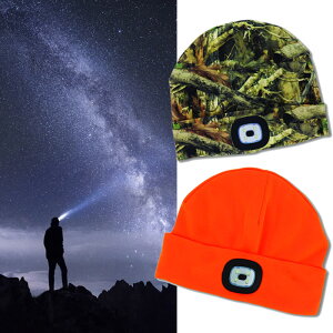 wiCgXJEg NIGHT SCOUT LED Beanie Sportsmans CollectionxCgŌXqyr[j[ Xq jbgX hH Jt LED Cg nYt[ AEghA Lv USB`[W t@bV