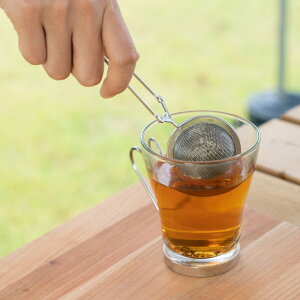 『トング式茶こし 55φ』【茶こし トング式 ティーインフューザー お茶 コンパクト キッチン 雑貨 キャンプ アウトドア】