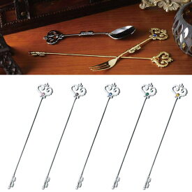 『ハーキィ マドラー シルバー』【カトラリー ステンレス マドラー ゴールド 日本製 ハート カギ 鍵 かぎ キー カフェ おしゃれ インテリア】【メール便対応】