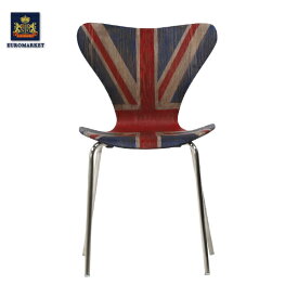 輸入家具 デザイナーズ 椅子 いす イス チェア チェアー ユニオンジャックスタッキングチェア スタッキング 英国 イギリス アンティーク調 ヴィンテージ ビンテージ 木製家具 CY52