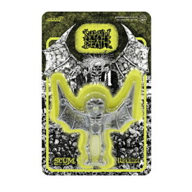 Napalm Death ナパームデス ReAction Figure - Scum Demon（Lime Green） SUPER7 / スーパー7 リアクション フィギュア トイ ホビー おもちゃ ハードコア グラインドコア デスメタル イギリス バンド 公式 オフィシャル ライセンス