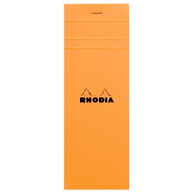 【No.8】ブロック ロディア オレンジ　BLOC RHODIA【7.4×21cm】