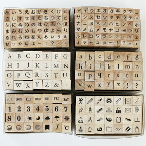 こどものかお プチ文字スタンプセット 1234 ひらがな かたかな 英字 数字 絵文字 母の日 父の日 プレゼント