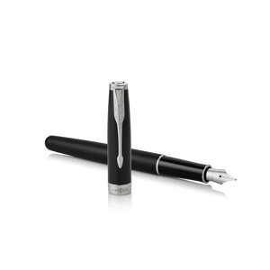 【名入れ無料】PARKER SONNET パーカー ソネット 万年筆 マットブラックシリーズ ステンレスペン先 名入れ彫刻 マットブラックGT マットブラックCT 進学 就職 贈り物 プレゼント