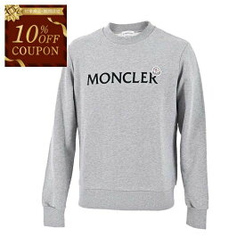 モンクレール MONCLER スウェットトレーナー 8G000 23 809KR 989 グレー メンズ 残り1点のみ 父の日 ギフト プレゼント