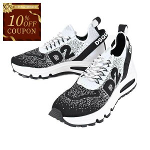 y10OFFN[| ԌzfB[XNGA[h DSQUARED2 Xj[J[ Run Ds2 Lace-Up SNM0211 59206261 M2656 zCg 2023SS Y