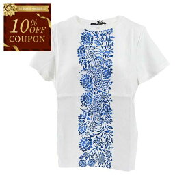 【10％OFFクーポン 枚数限定】ウィークエンド マックスマーラ WEEKEND MAXMARA Tシャツ MAGNO 59410726 001 ブルー 2024SS レディース 【再入荷なし 在庫限り】 ギフト プレゼント 母の日