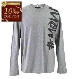 【10％OFFクーポン 枚数限定】モンクレール MONCLER 長袖 Tシャツ ロンT 8D00004 8390T 987 グレー メンズ 期間限定価格 ギフト プレゼント 秋冬 オールシーズン可