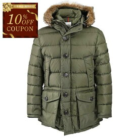 【10％OFFクーポン 枚数限定】モンクレール MONCLER ダウンコート Cluny 835 グリーン メンズ ギフト プレゼント