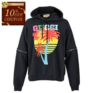 �y10��OFF�N�[�|�� ��������z�O�b�` GUCCI �p�[�J�[ 700117 XJEOT 1082 �u���b�N �����Y �y���X�g1�_ S�T�C�Y�z �M�t�g �v���[���g